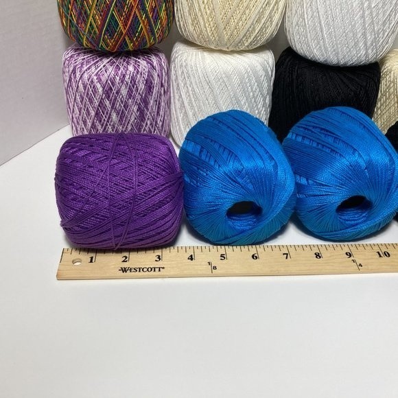 20 Aunt Lydia's Crochet Thread Variety Pack Bundle - Picture 9 of 16